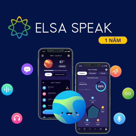 Nâng cấp Elsa Speak Premium – 1 năm